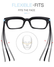 Load image into Gallery viewer, MAGNEQ Rectangular shaped Unisex Anti-Blue Glasses MG 5101/F C3 5220
