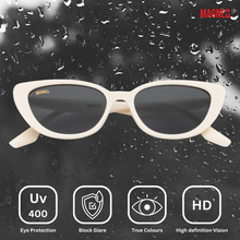 Load image into Gallery viewer, Magneq Cateye Shaped Polarized Sunglasses MG 5080/S C8 5518
