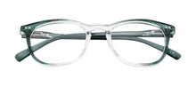 Load image into Gallery viewer, Oceanides Europa Crystal Gradient Green Recycled Eco-friendly Eyeglasses
