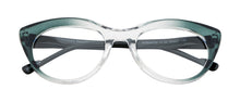 Load image into Gallery viewer, Oceanides Doris Crystal Gradient Green Recycled Eco-friendly Eyeglasses
