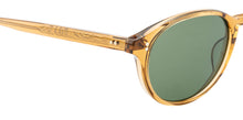 Load image into Gallery viewer, SALT. Jefferson- Whiskey Taylor Oval Sunglass made from 100% JAPANESE premium handmade cellulose acetate in the world
