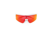 Load image into Gallery viewer, Bloovs Flandes  - Matte White Orange Sports Mirror Sunglasses