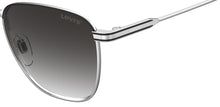 Load image into Gallery viewer, Levis Rectangular  shaped Unisex Sunglasses LV 1016/S 010 529O Dark Grey Colour