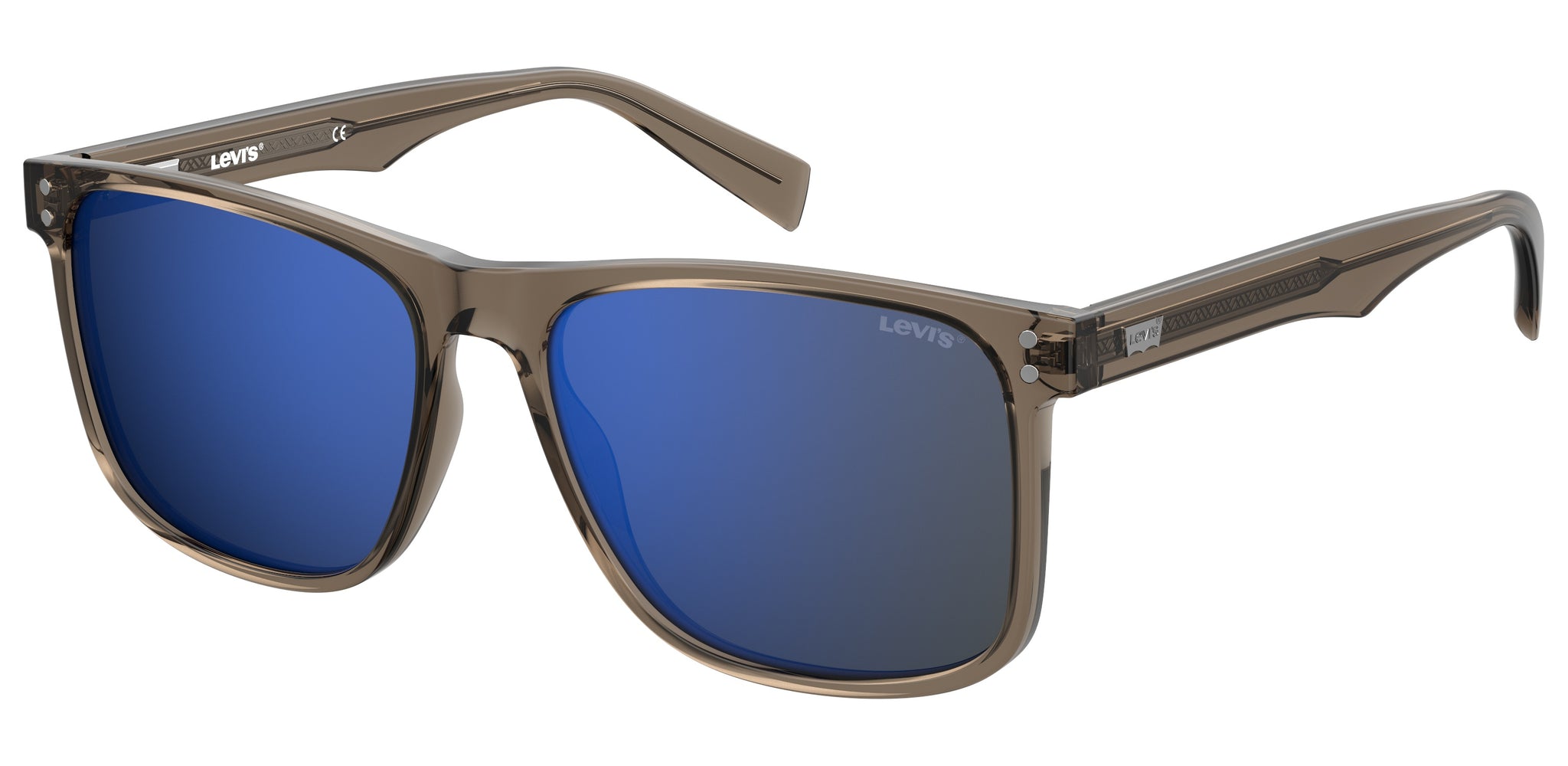 Levis Navigator shaped Sunglasses for Men LV 5001/S 6LB 5870 Brown