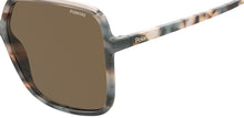 Load image into Gallery viewer, Polaroid Rectangular shaped SunGlasses for Women  PLD 6128/S XLT 59SP