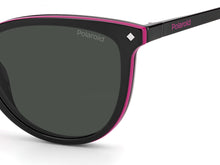 Load image into Gallery viewer, Polaroid Cat-eye shaped Clip-on Woman SunGlasses PLD 6138/CS 807